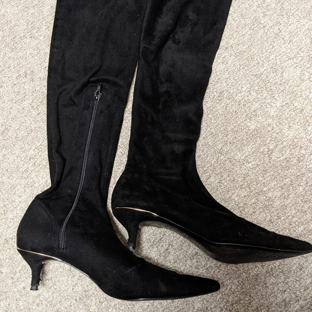Zara over the knee boots size 40 eu